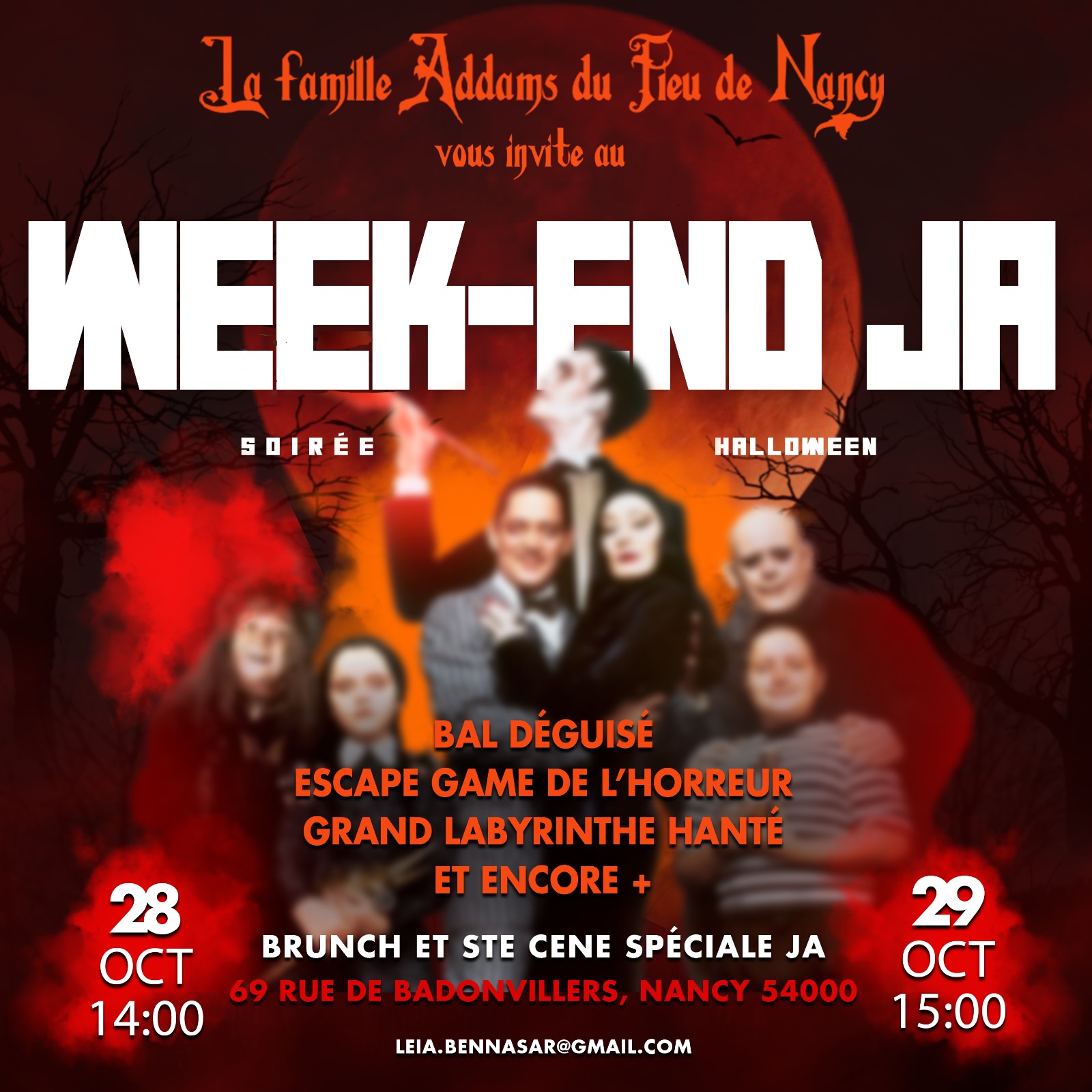Halloween Week-end YSA in France !