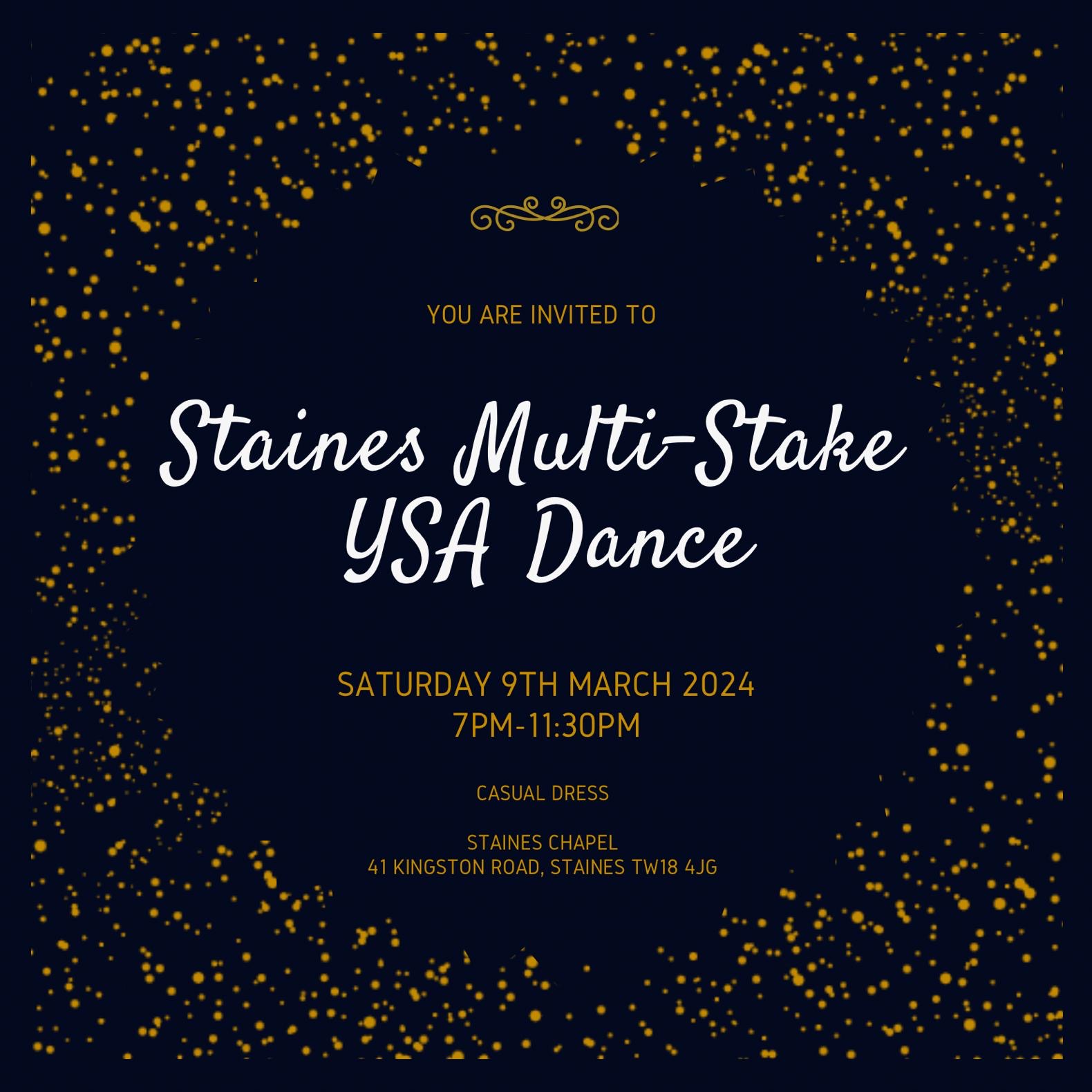 Staines Multi-Stake YSA Dance